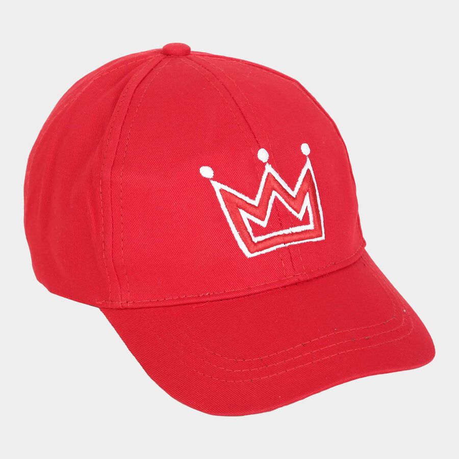 Kids' Red Canvas Cap, , large image number null