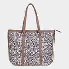 Women's Polyurethane Tote Bag, Printed, Large Size, , small image number null