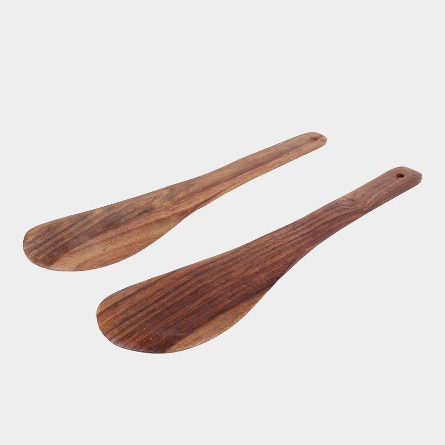 Wooden Spatula, Set of 2, , large image number null