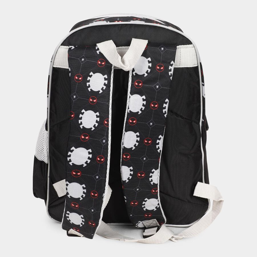 Kid's Spiderman Print School Bag, , large