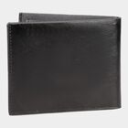 Men's Black Polyurethane Wallet, , small image number null