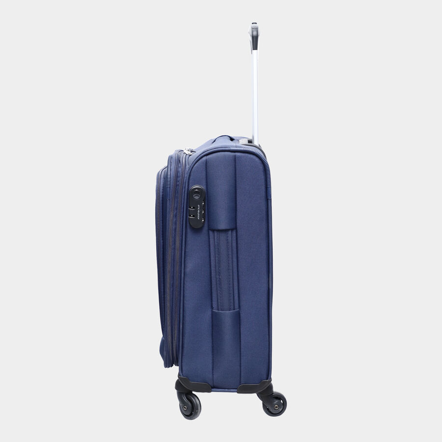 4-Wheel Polyester Soft Case Trolley, Small, , large image number null