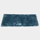 Anti-SKId Teal Polyester Door Mat, , small image number null