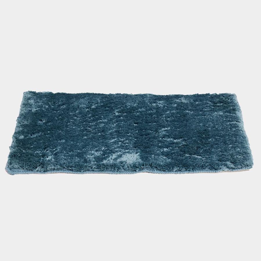 Anti-SKId Teal Polyester Door Mat, , large image number null