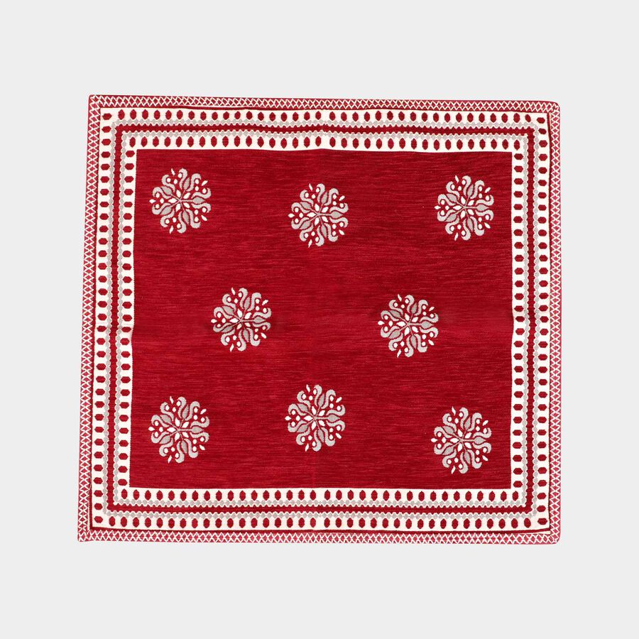 Maroon Polyester Sofa Cover, , large