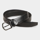 Men's Black Polyurethane Casual Belt, , small image number null