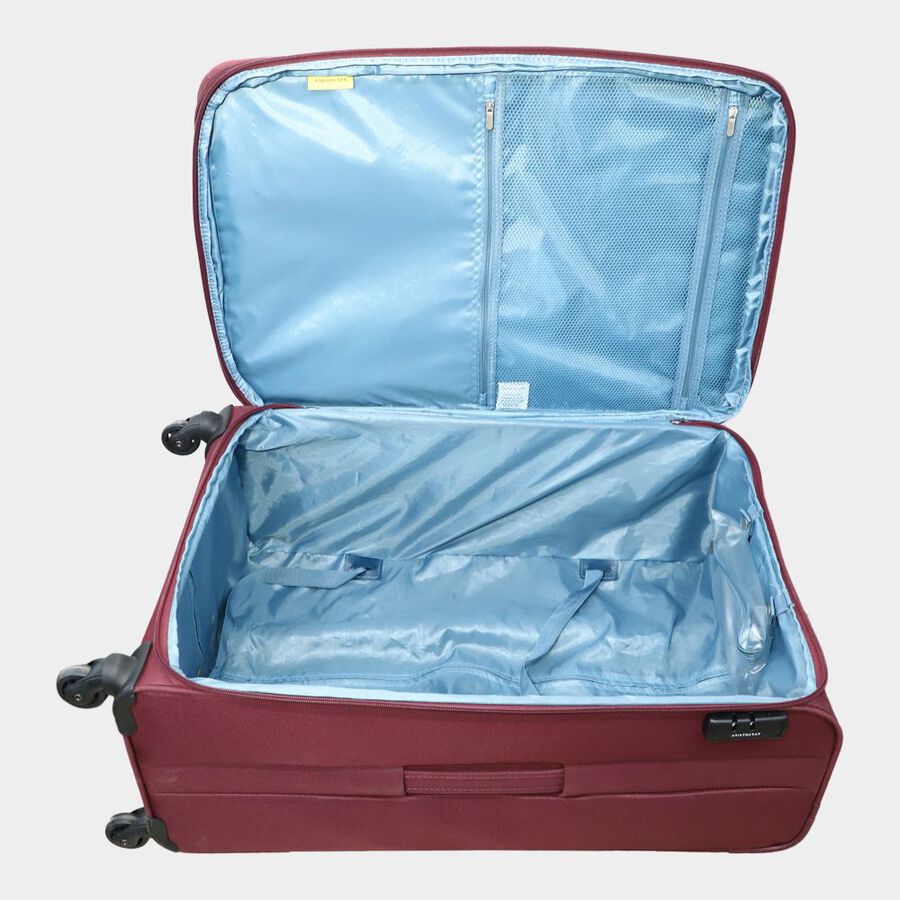 4-Wheel Polyester Soft Case Trolley, Large, , large image number null