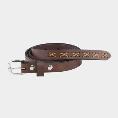 Women's Brown Polyurethane Belt