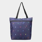 Women's Blue Fabric Tote Bag, , small image number null