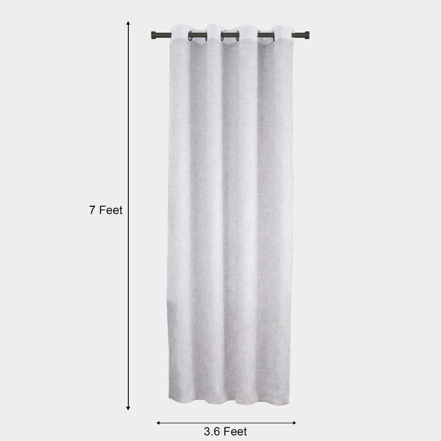 Light Grey Linen Curtain, , large image number null