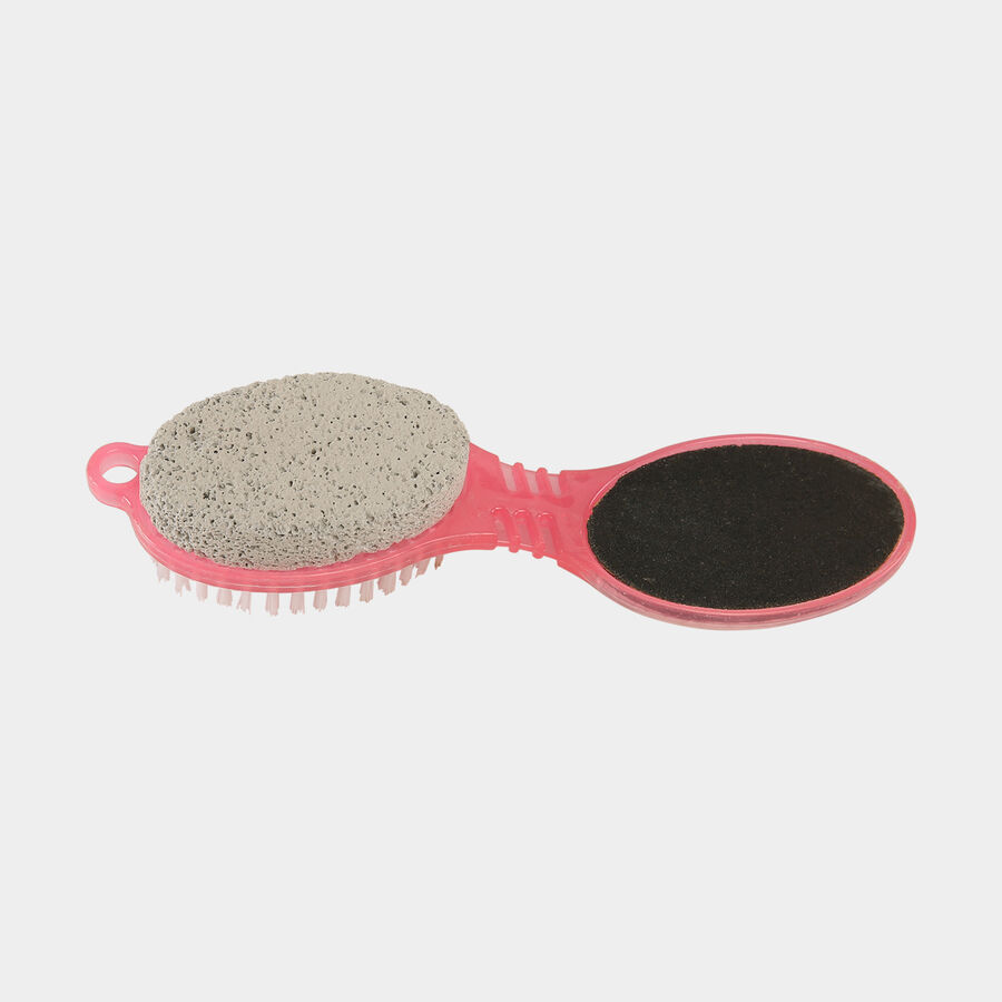 Foot Scrub, Plastic And Pumice Stone, , large image number null