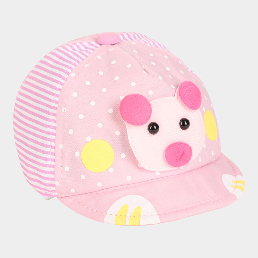 Kids' Pink Canvas Cap, , large image number null