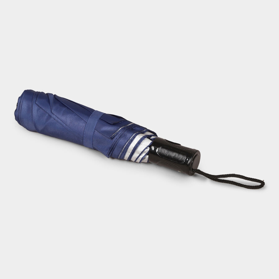 Navy Blue Nylon/Polyester Umbrella, , large image number null