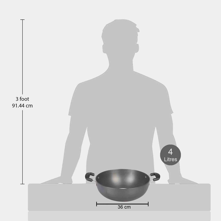 4 L Non-Stick Kadhai, , large image number null