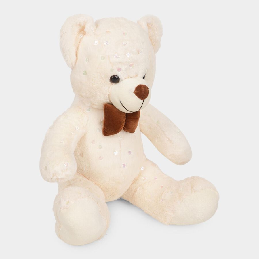 Cream Fur Teddy Bear, , large