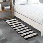 Grey Polyester Bedside Runner, , small image number null