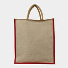 Women's Printed Jute Cotton Shopping Bag, Large, , small image number null