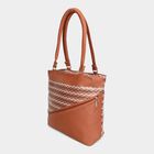 Women's Tan Polyurethane Hand Bag, , small image number null