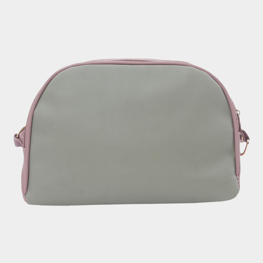 Women's Polyurethane Zipper Handbag, , large image number null