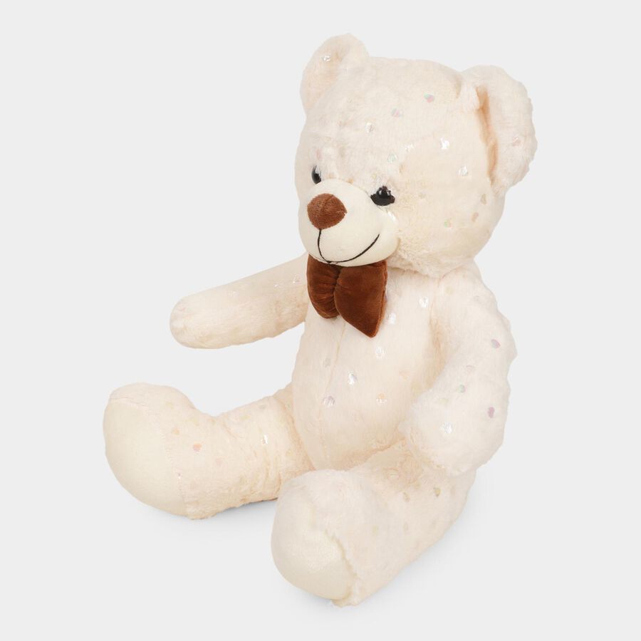 Cream Fur Teddy Bear, , large