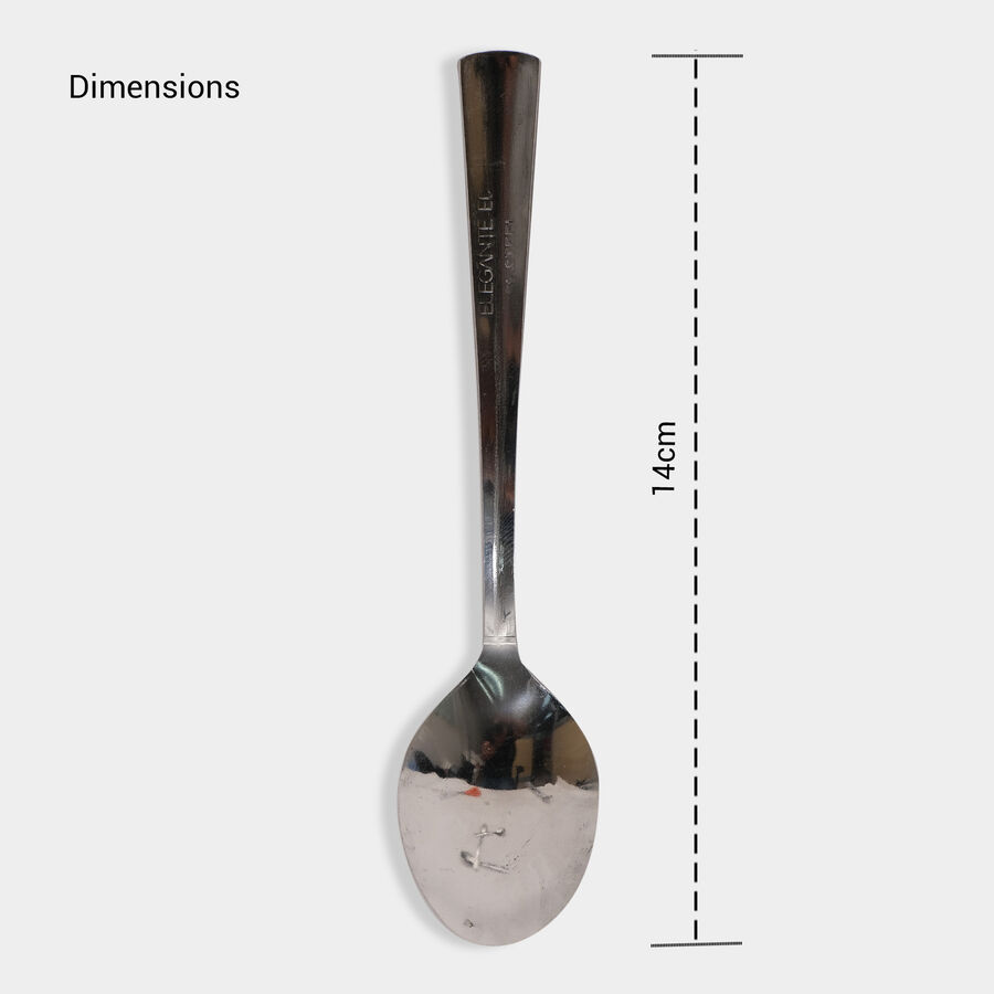 Stainless Steel Tea Spoon - 4 Pcs., , large image number null