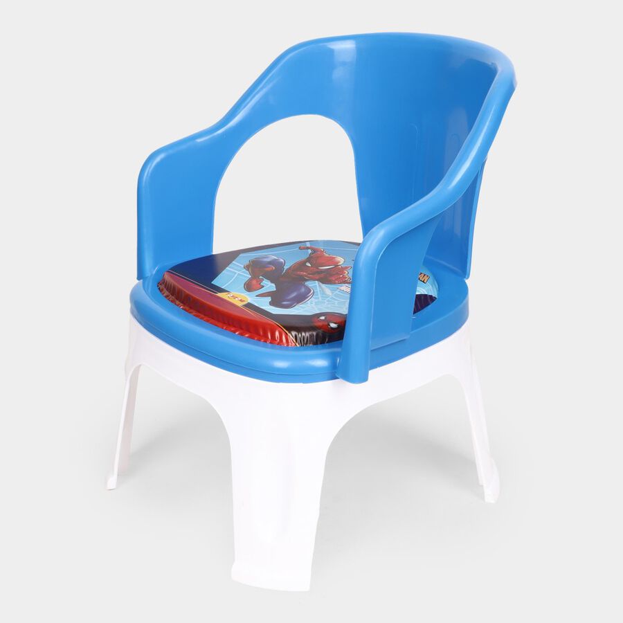 Kid's Spiderman Plastic Chair, , large image number null