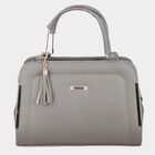 Women's Grey Polyurethane Tote Bag, , small image number null