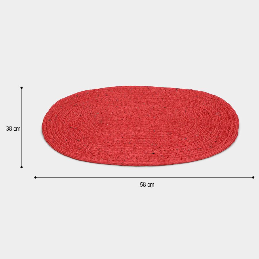 Maroon Polyester Door Mat, , large image number null