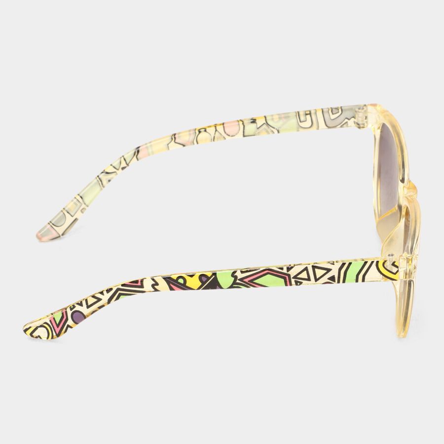 Kid's Plastic Gradient Square Sunglasses, , large image number null