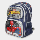 Spider Man Printed Fabric Backpack, , small