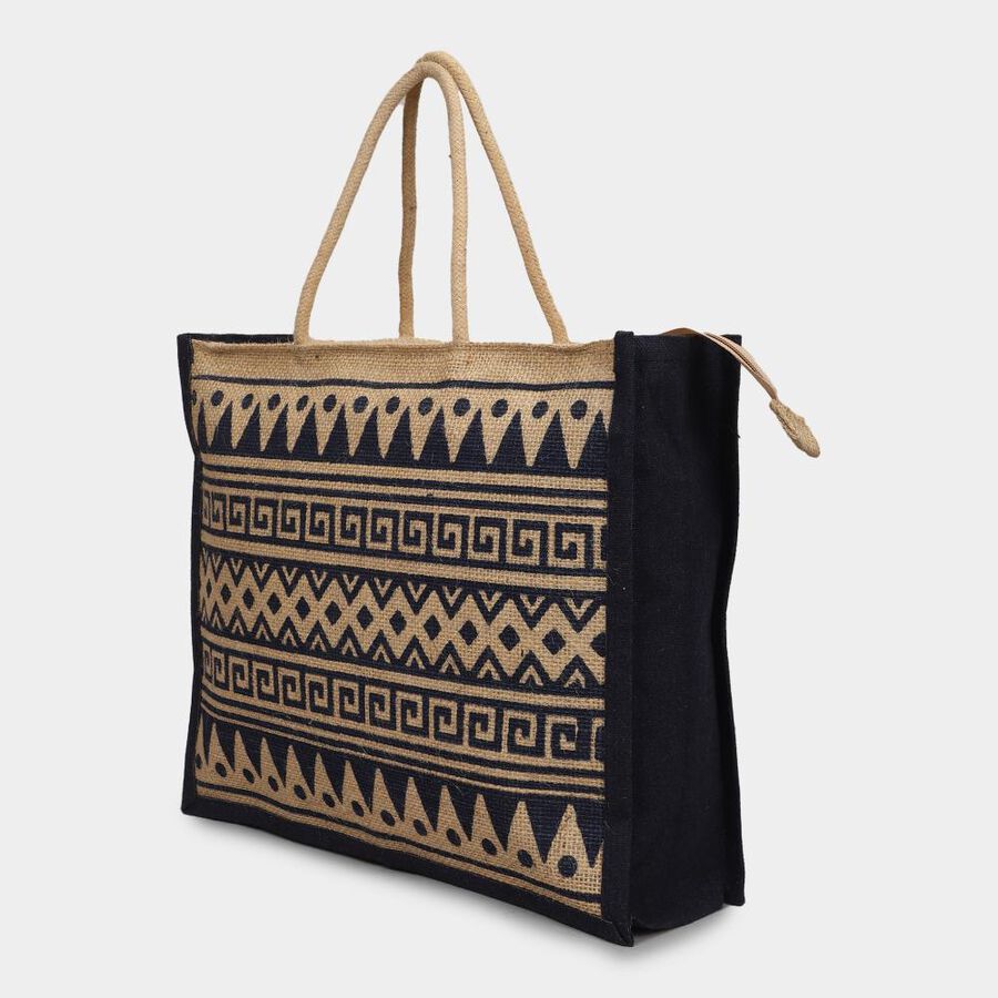 Beige Jute Bag, , large image number null