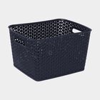 Black Plastic Basket, , small