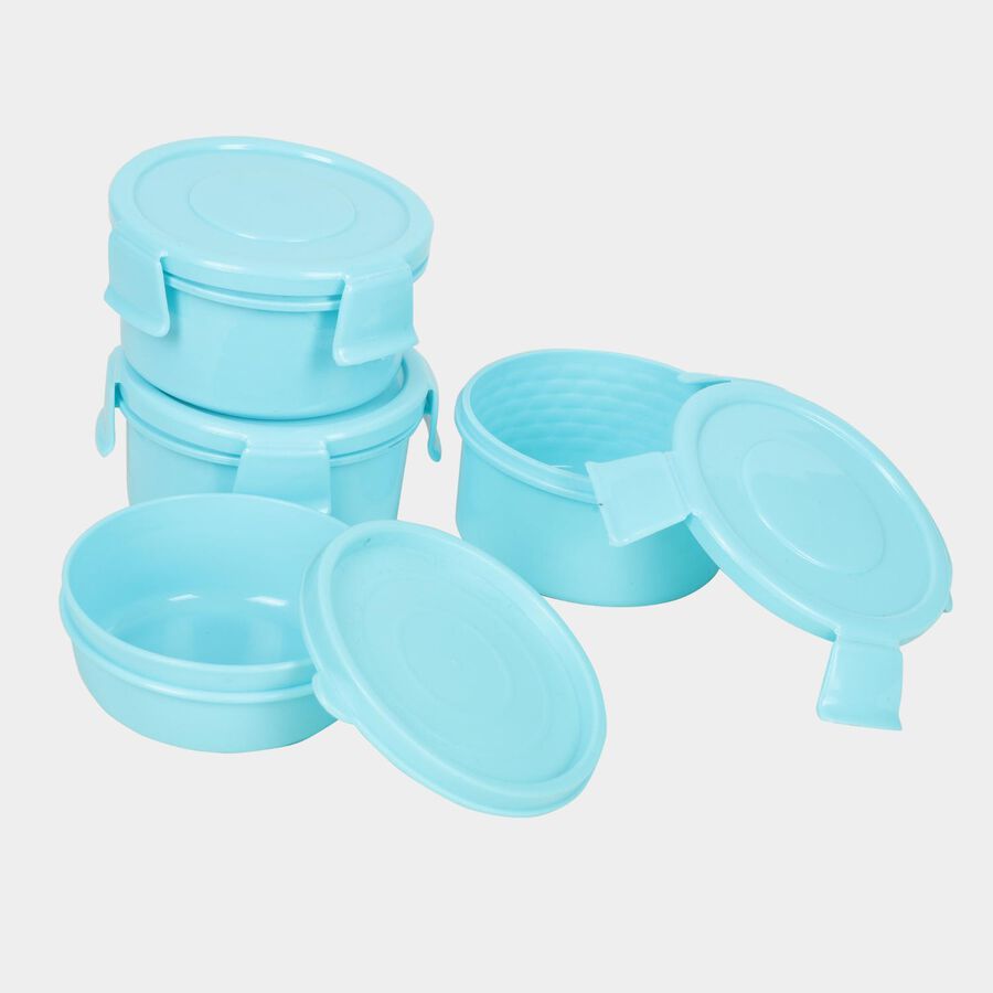 4 Container Plastic Lunch Box with Bag, , large image number null