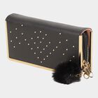 Women's Polyurethane Zipper Hand Pouch, , small image number null
