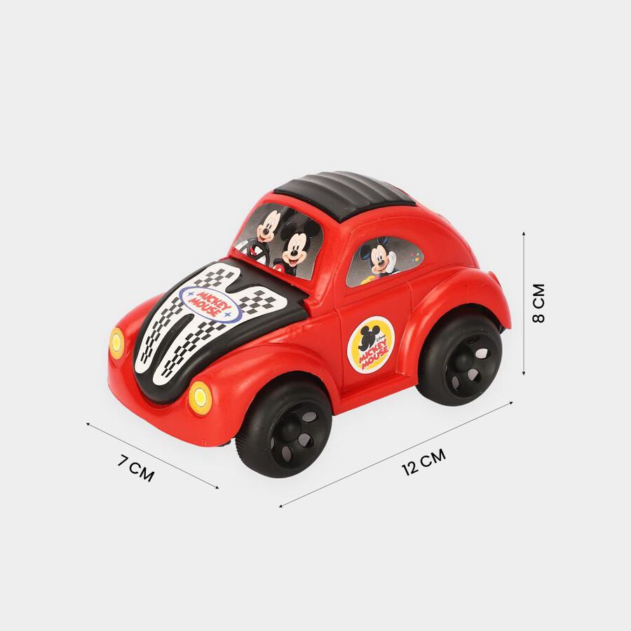 Kid's Disney Mickey Mouse Pull String Toy Car, , large