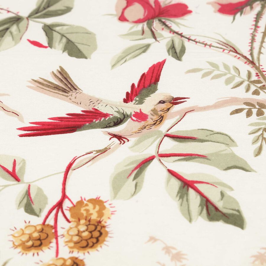 Red Cotton Cushion, , large image number null