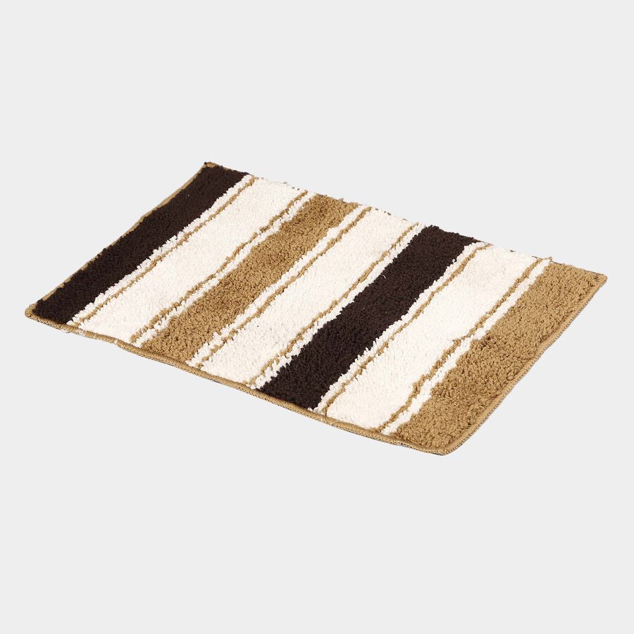 Anti-Skid Brown Polyester Door Mat, , large image number null