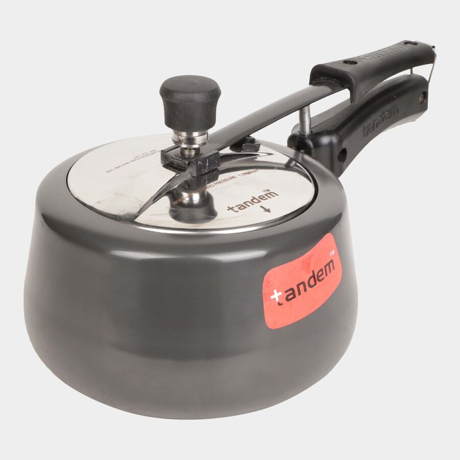 3 L Induction Pressure Cooker, Hard Anodised Aluminium, , large image number null