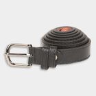 Women's Black Polyurethane Belt, , small image number null