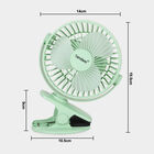 Rechargeable Portable Mini fan, 110mm sweep, , small