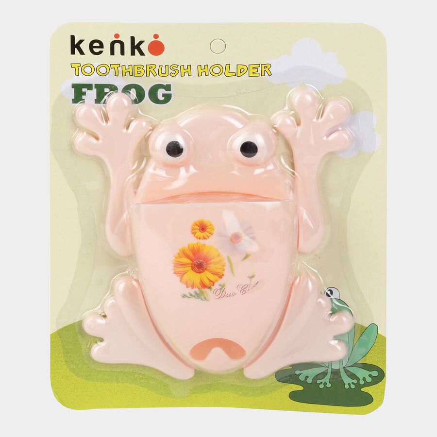 1 pc. Plastic Tooth Brush Holder - Colour/Design May Vary, , large image number null