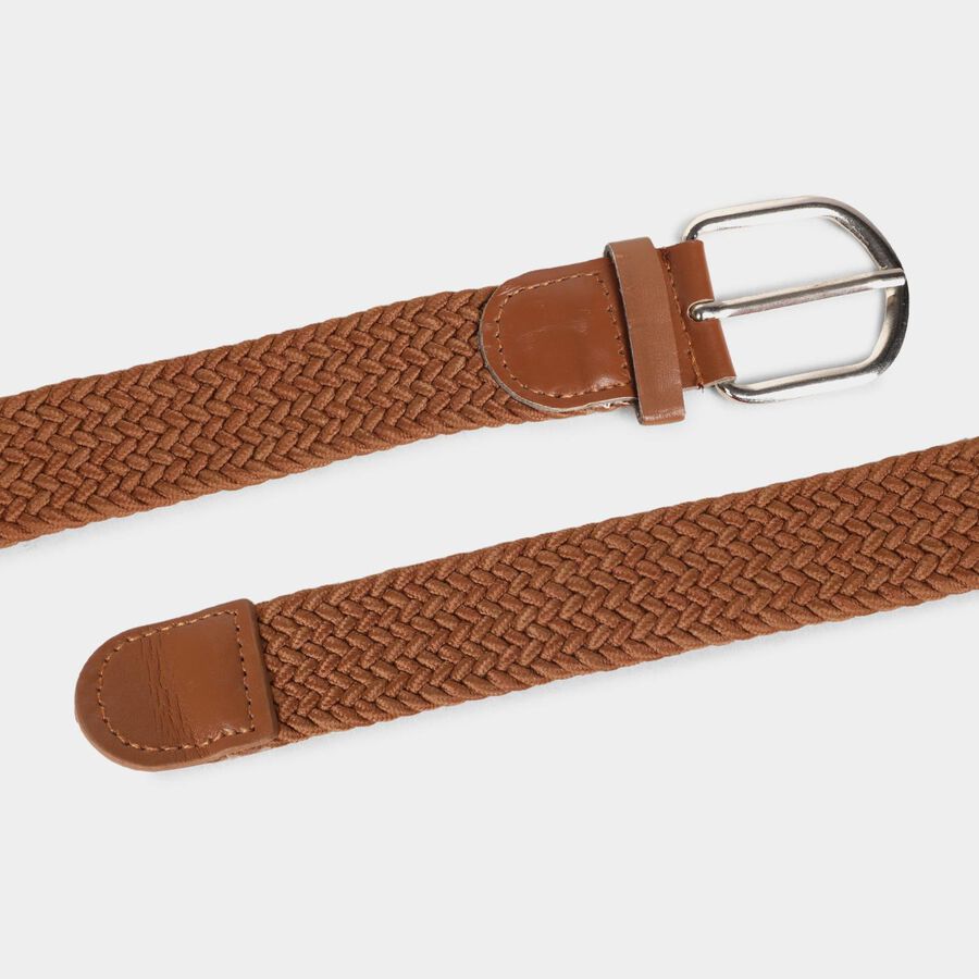 Men's Blue Canvas Casual Belt, , large image number null