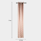 7ft. Peach Microfiber Door Curtain, , small image number null