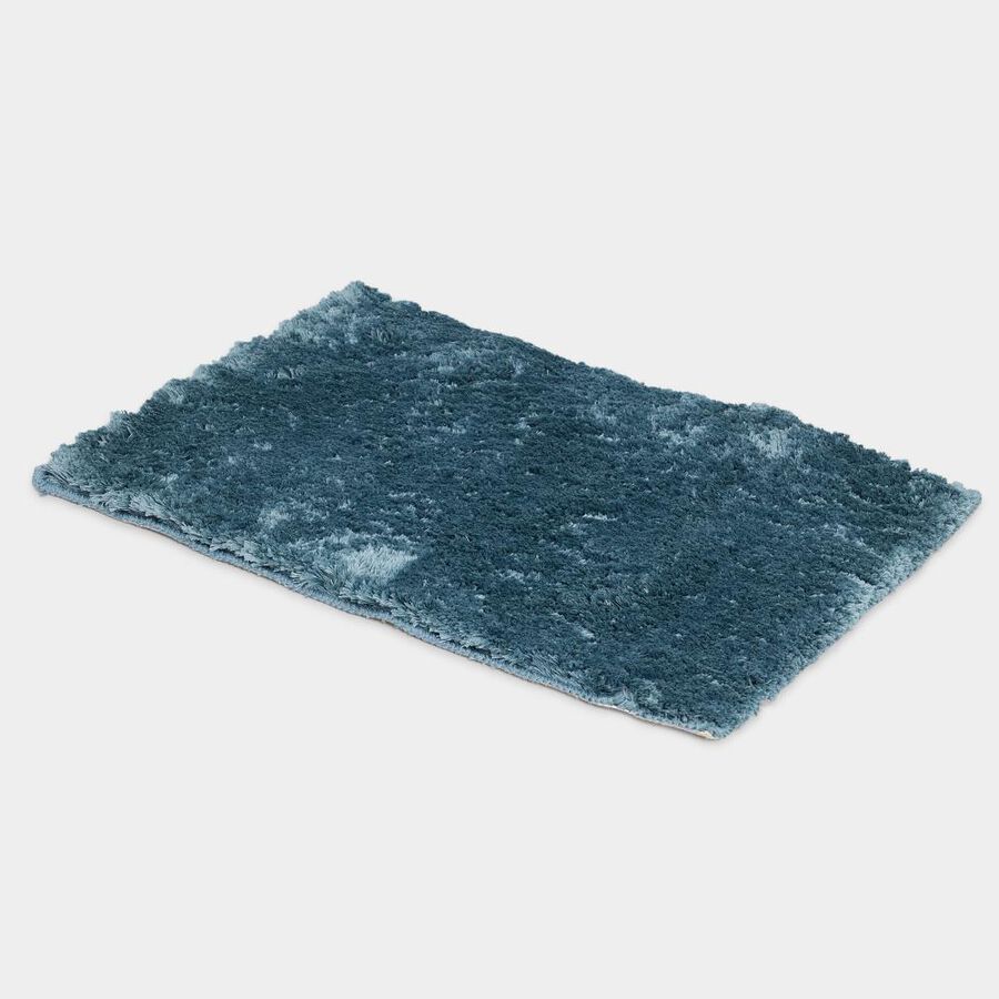Anti-SKId Teal Polyester Door Mat, , large image number null