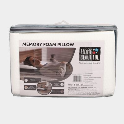 White Memory Foam Pillow
