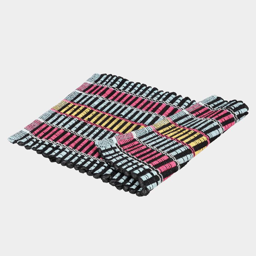 Multicolour Polyester Door Mat, , large