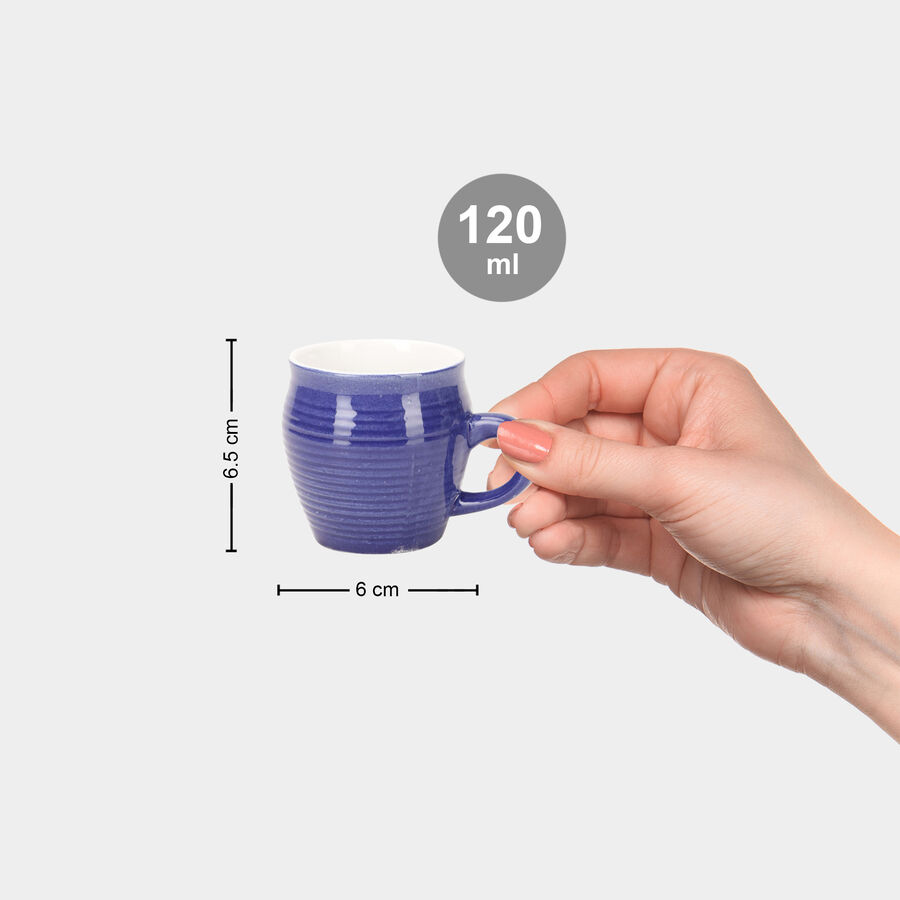 120 ml Stoneware Cup, Set of 6, , large image number null