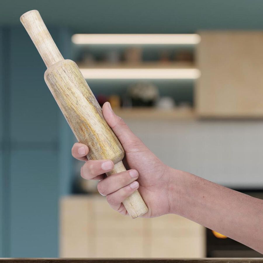 Wooden Rolling Pin (Belan), , large image number null