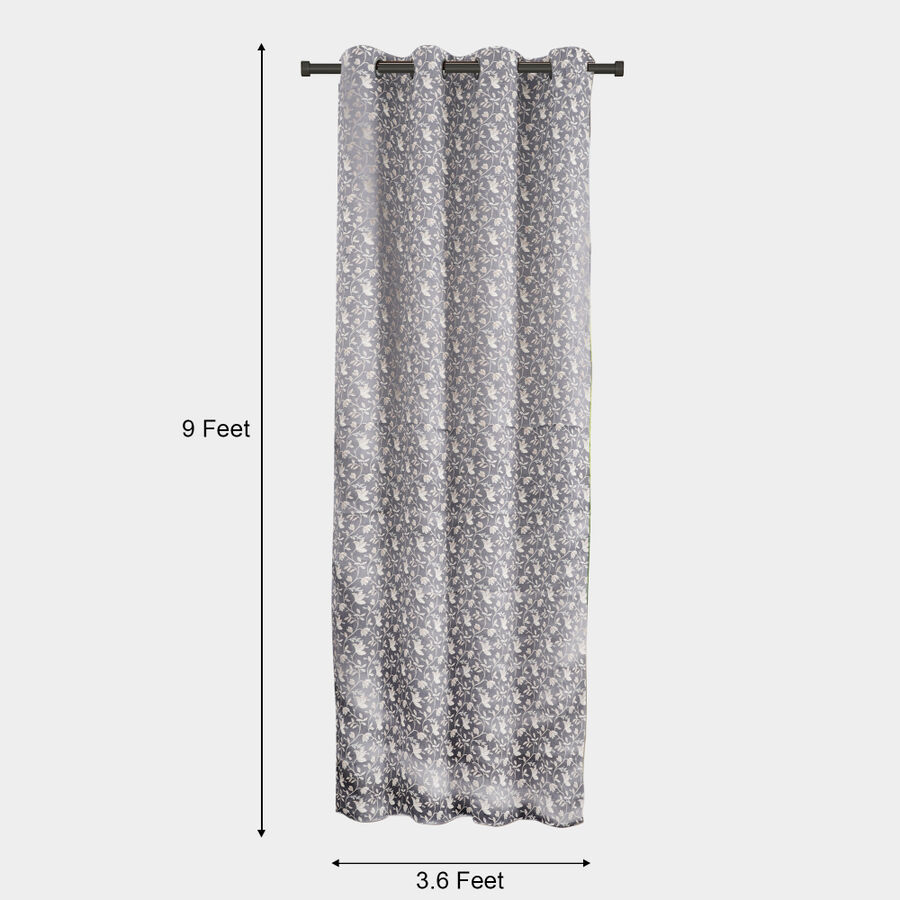 9ft. Grey Curtain, , large image number null