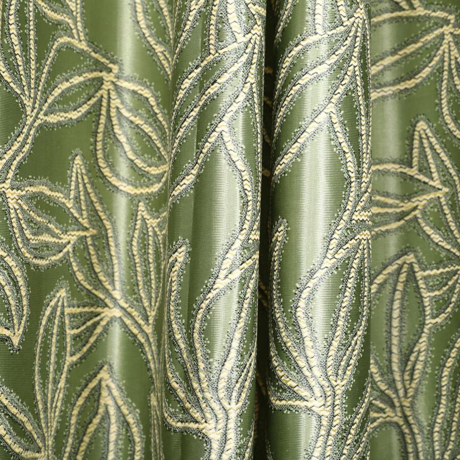 7ft. Green Polyester Curtain, , large